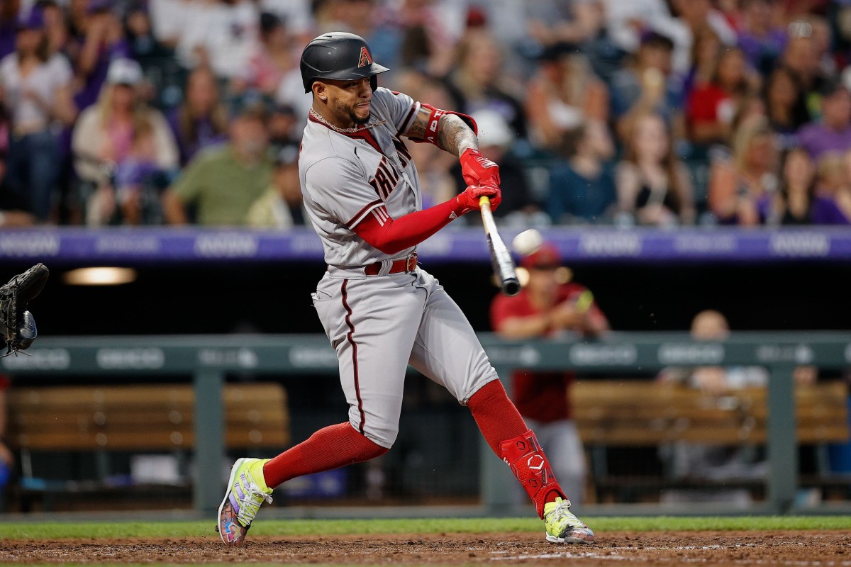 Ketel Marte homers in Coors field